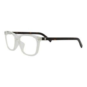 Dior Mens Square/Rectangle Crystal Black Transparent Fashion Designer Eyewear